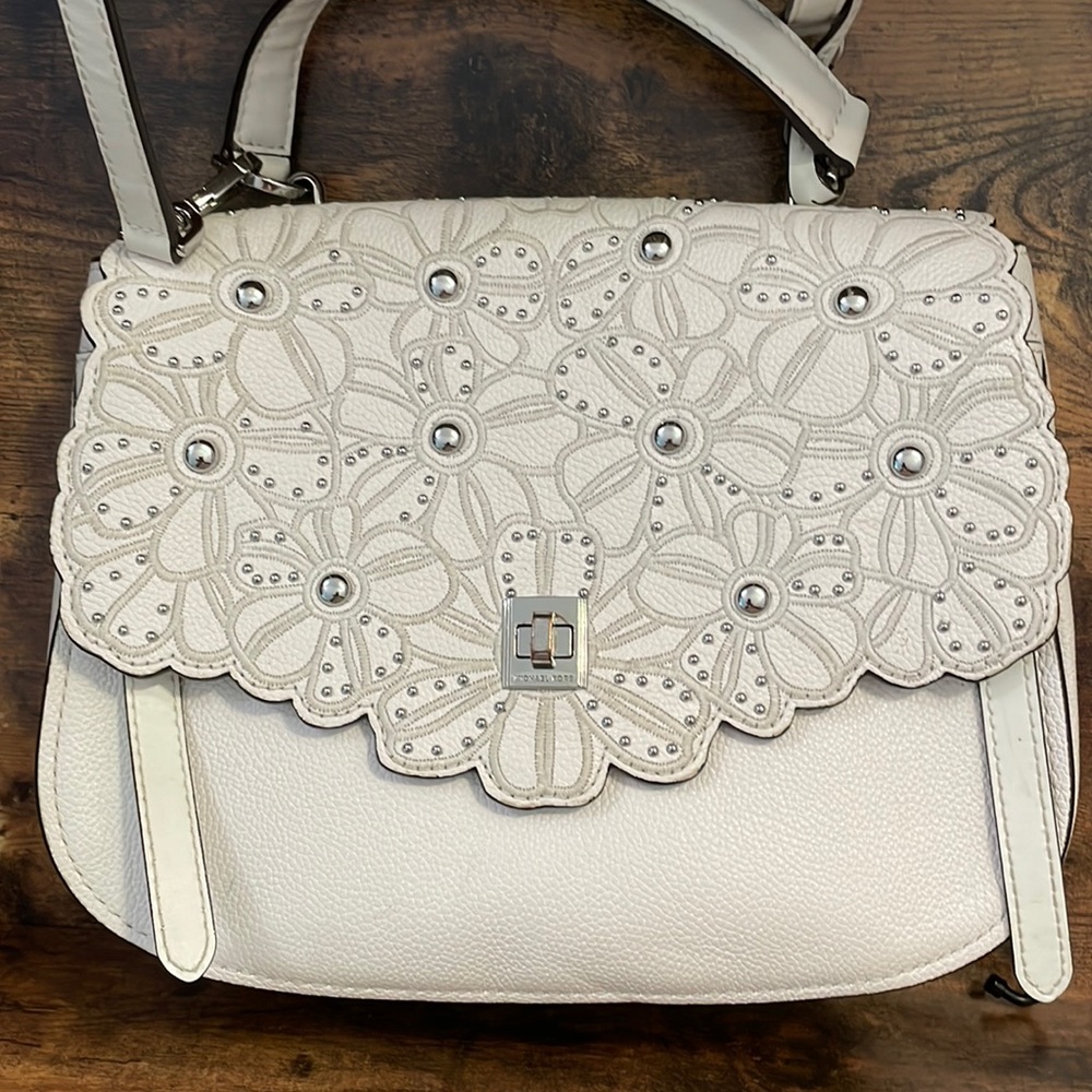 Lightly worn Michael kors purse white